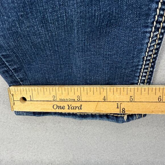 Silver Jeans Women's 32x31 (14) Dark Blue Suki High Super Skinny Preppy Normcore - Picture 15 of 15